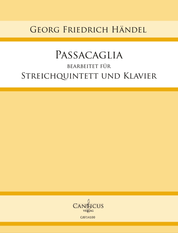 Passacaglia nach Georg Friedrich Händel