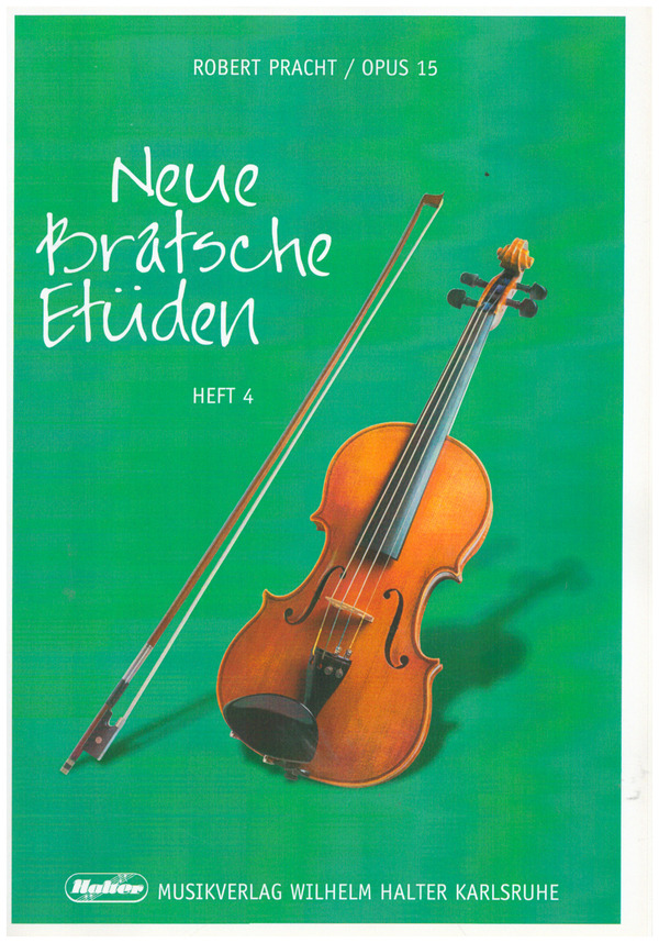 Neue Bratsche-Etüden op.15 Band 4