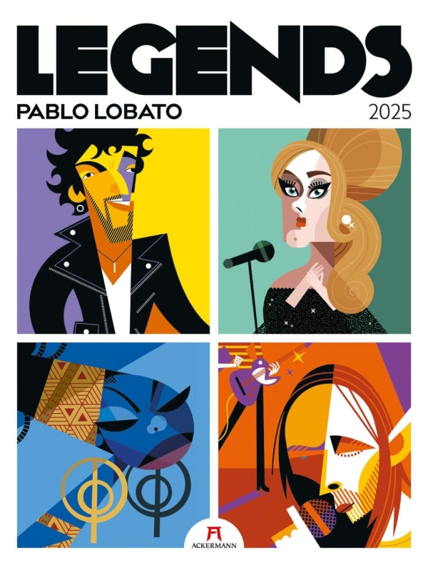 Kalender Legends - Pablo Lobato 2025