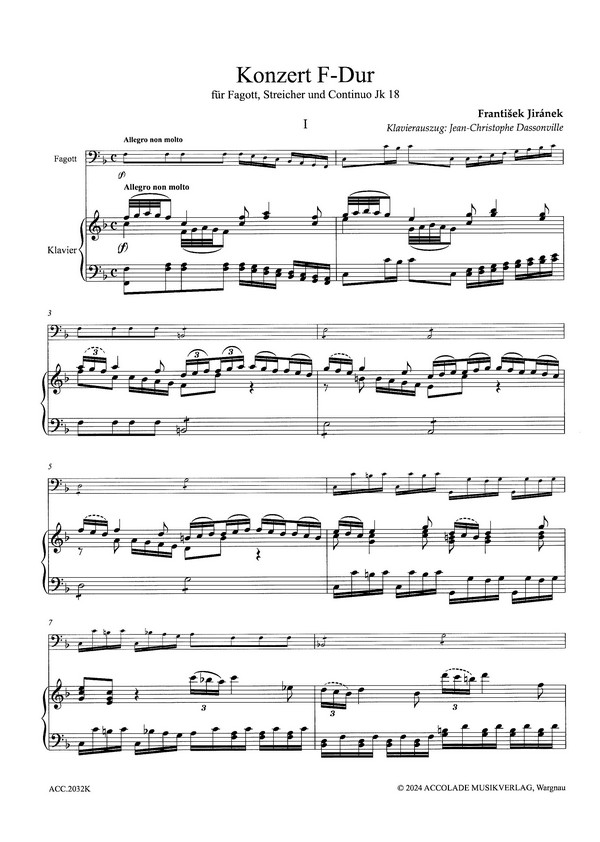 Konzert F-Dur
