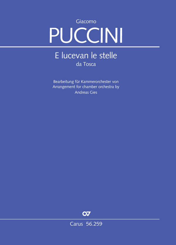 E lucevan le stelle da 'Tosca'