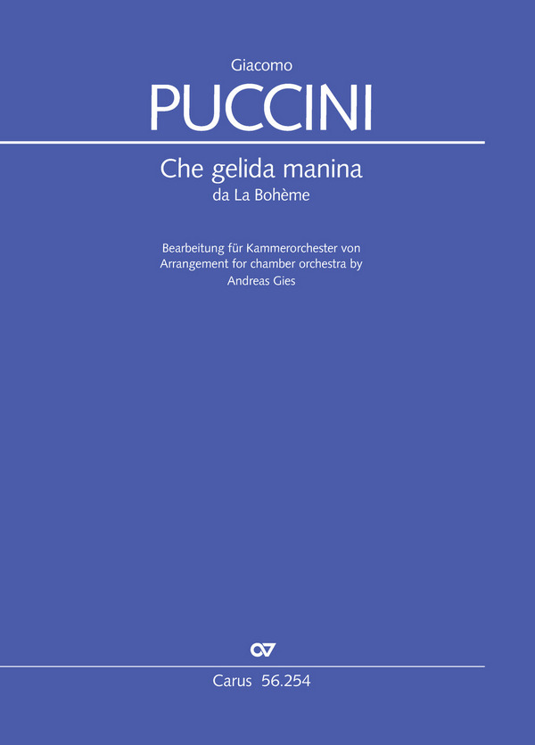 Che gelida manina da 'La Boheme'  