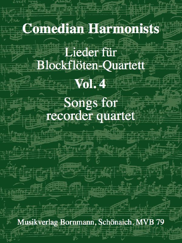 Comedian Harmonists Lieder Band 4