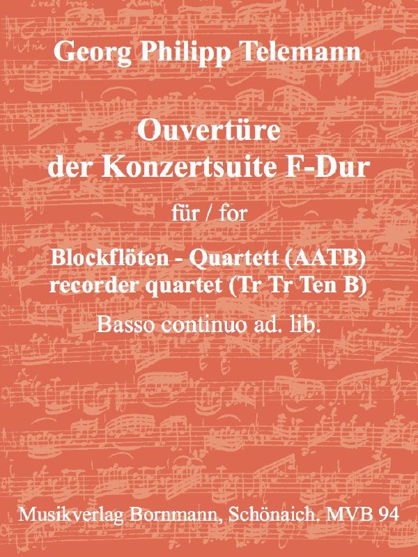 Ouvertüre zur Konzertsuite F-Dur