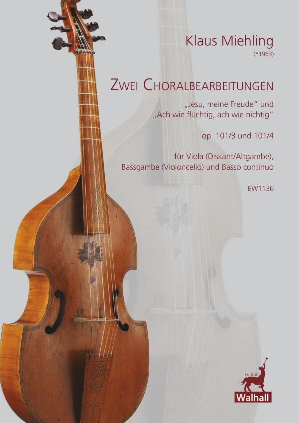 2 Choralbearbeitungen op.101,3 und 101,4