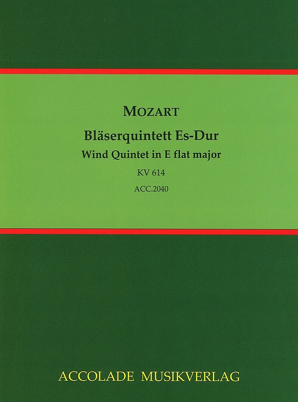 Bläserquintett Es-Dur KV614