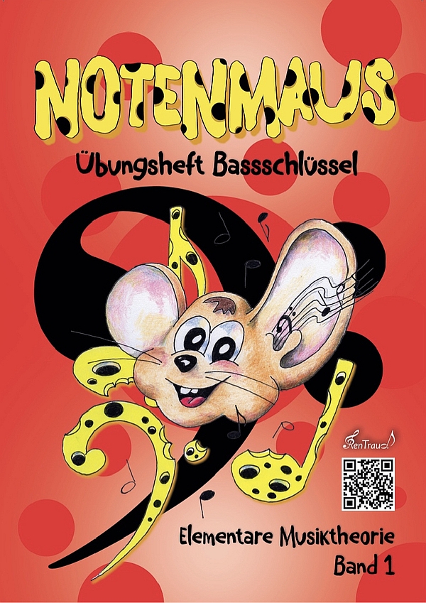 Notenmaus Übungsheft  Bassschlüssel Band1