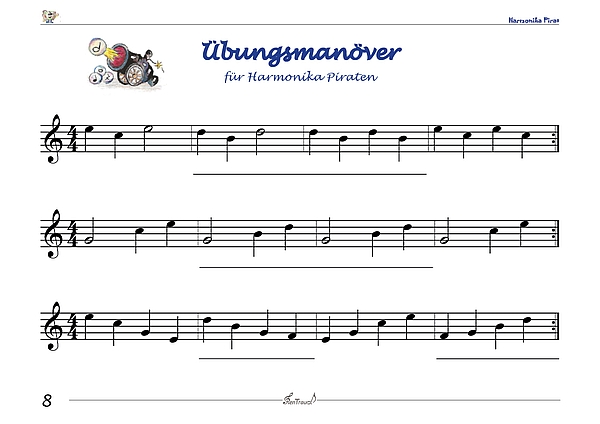 Harmonika-Pirat 2. Abenteuer "Auf großer Fahrt"