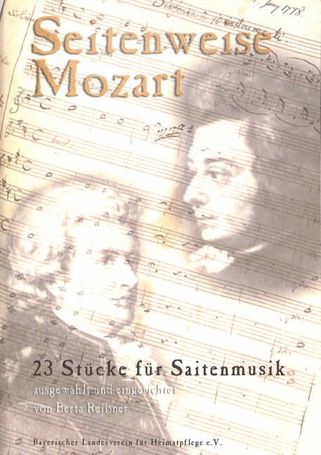 Seitenweise Mozart : 23 Stücke für Saitenmusik