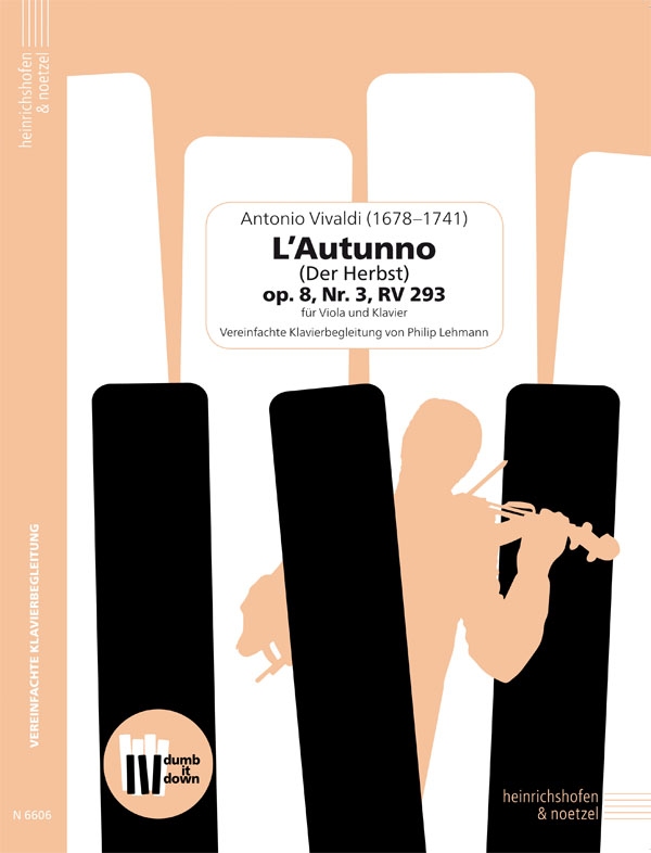 L'Autunno (Der Herbst) op.8 Nr.3 RV293  (+QR-Codes)