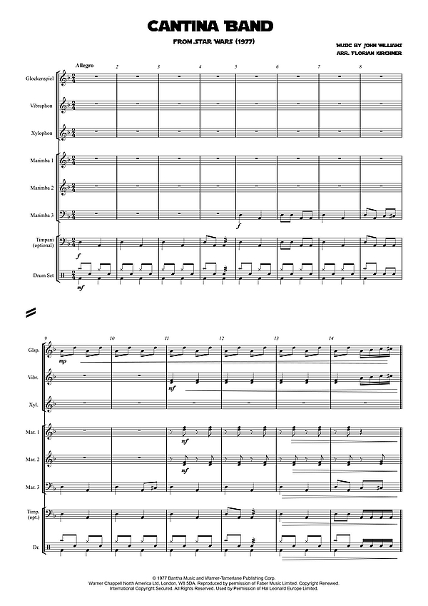 Cantina Band from "Star Wars" (1977)