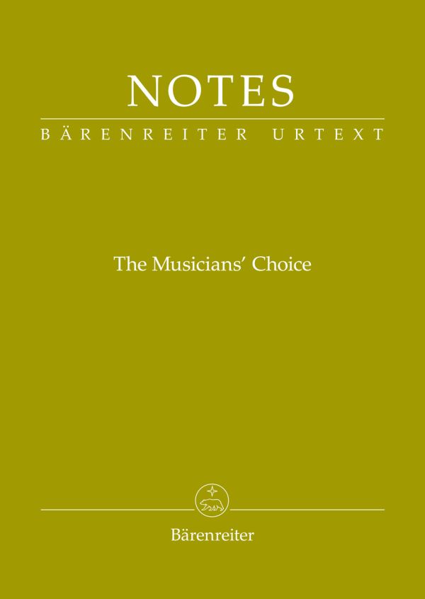 Notizbuch Notes - The Musicians' Choice