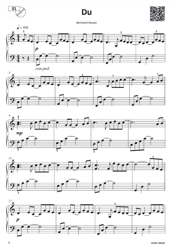  Klaviermusik zum Träumen (+QR+Online-Audio)