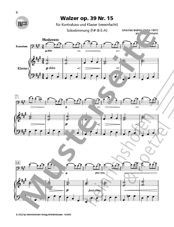 Walzer op.35, 15  (+QR-Codes)