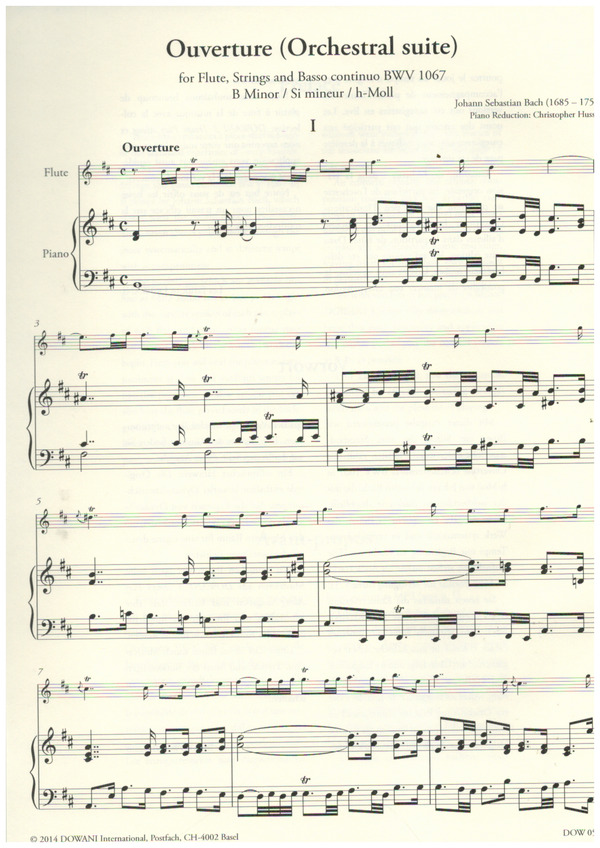 Suite h-Moll Nr.2 BWV1067 (+Online Audio)