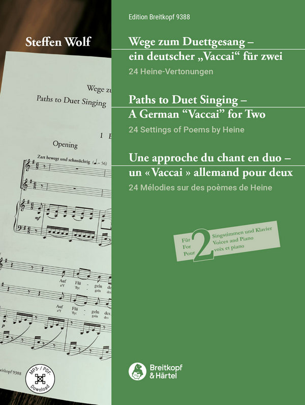 Ein Deutscher Vaccai - Wege zum Duettgesang (+QR-Code)