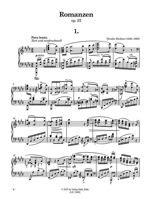 Romanzen / Romances op.22