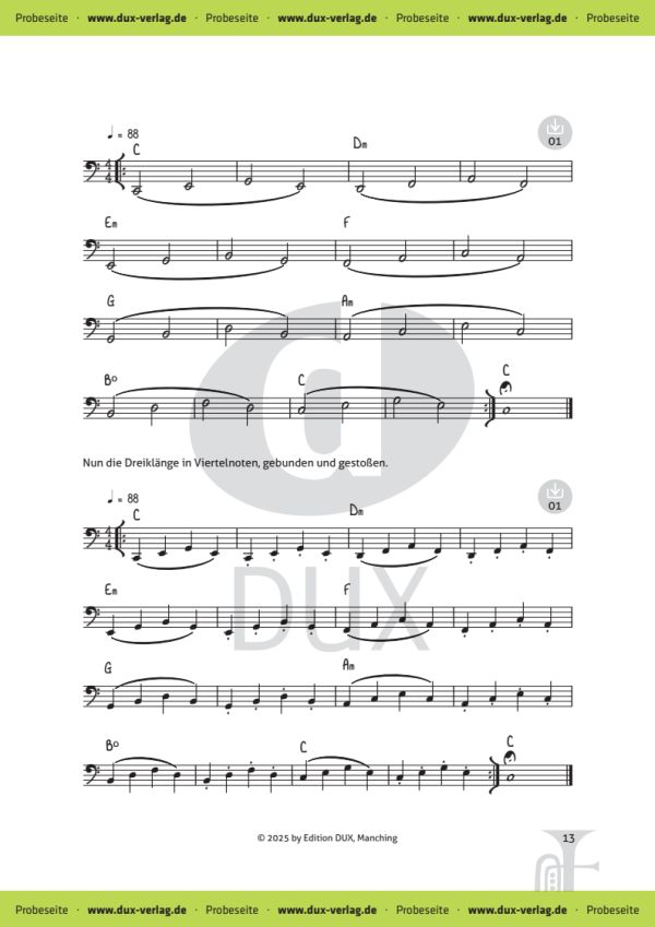 Tuba in der Volksmusik - eine Anleitung zum "frei" Spielen nach