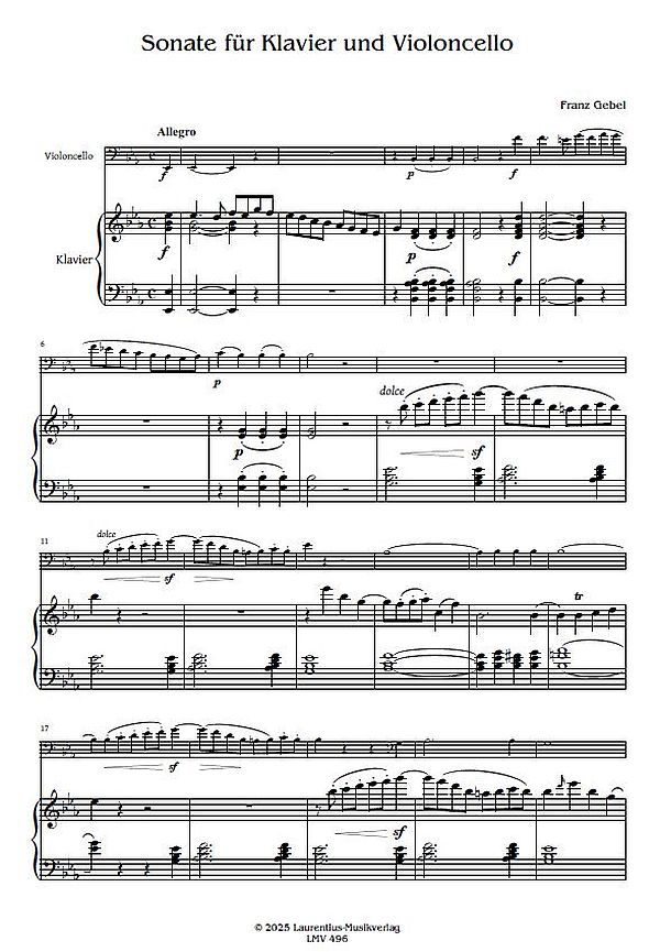 Sonate Es-Dur