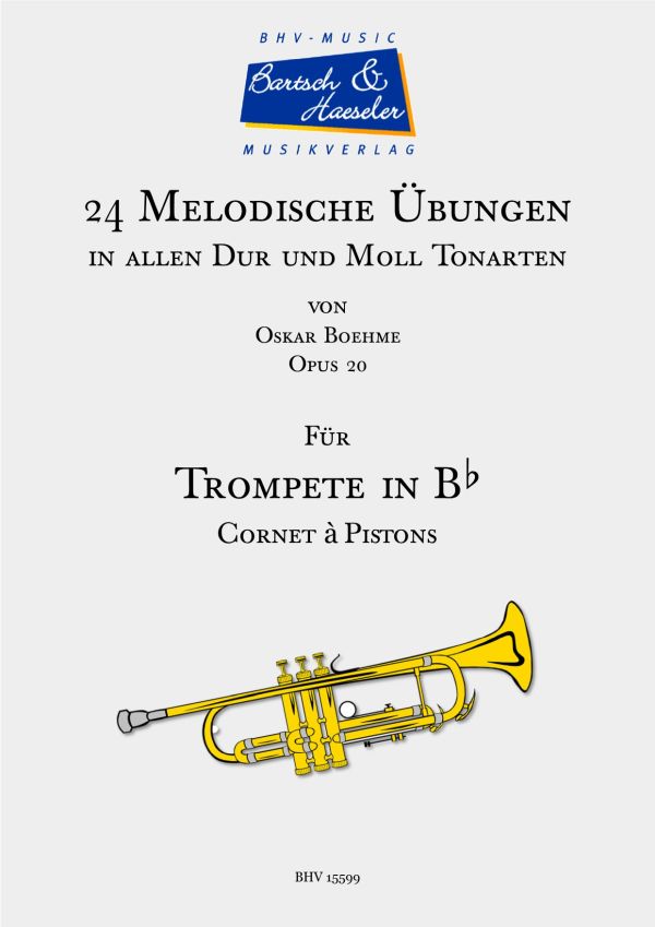 24 melodiesche Übungen in allen Dur- und Moll-Tonarten