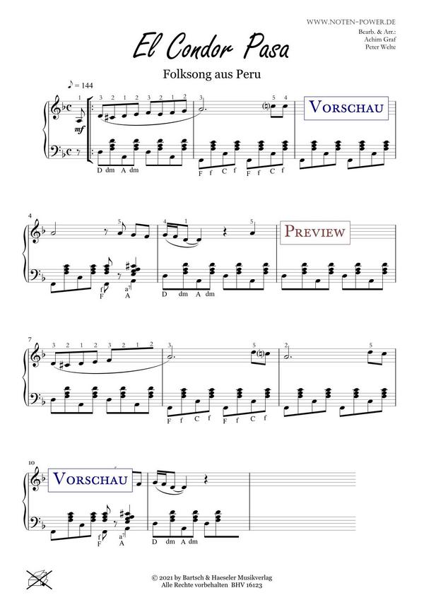 El Condor Pasa (Folksong aus Peru)