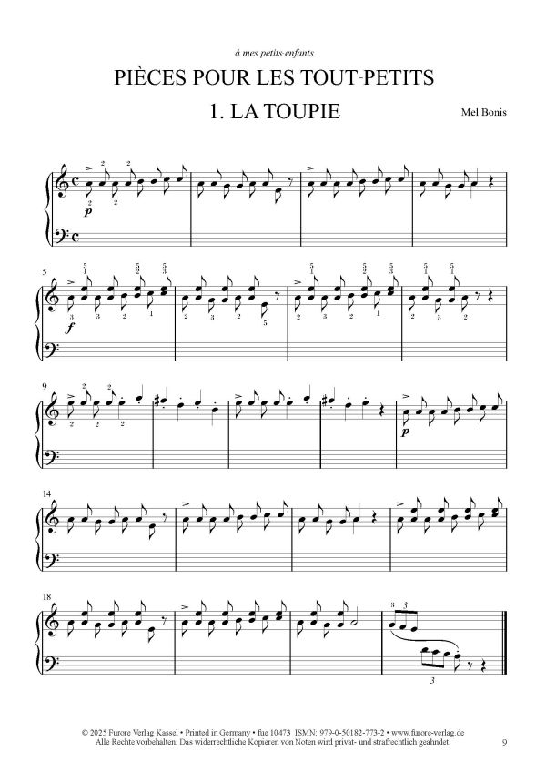 Klavierstücke Band 2 - Album pour les tout-petits op.103 (1913)