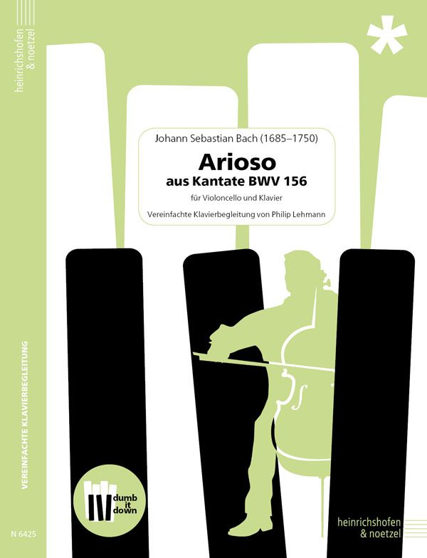 Arioso aus Kantate BWV 156 (+QR-Codes)