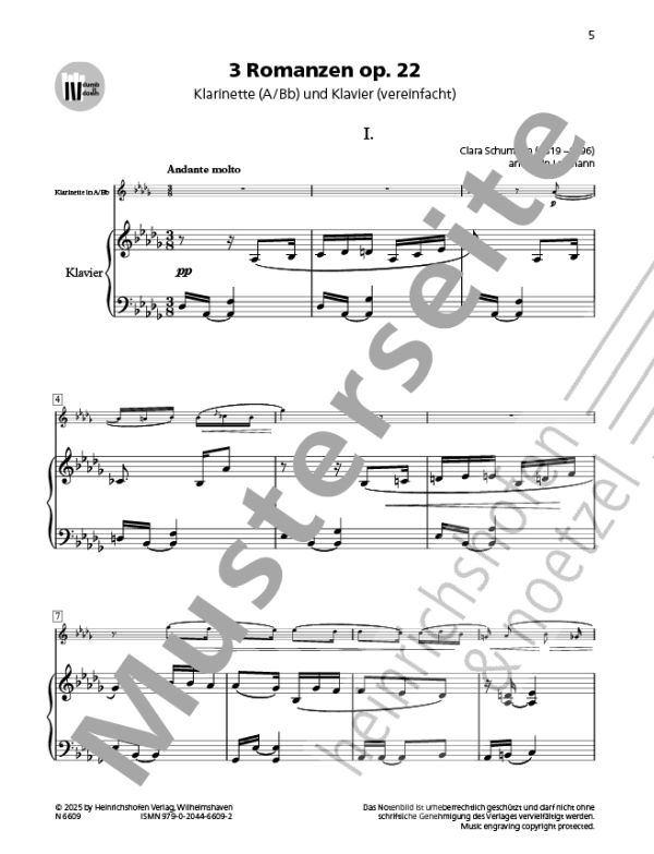 3 Romanzen op.22 (+QR-Codes)