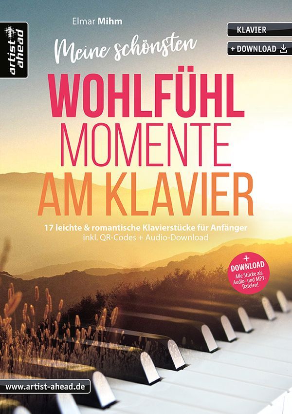 Meine schönsten Wohlfühlmomente am Klavier (+Download)