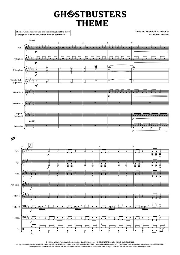 Ghostbusters Theme