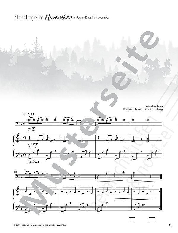 Cello-Kalender (Cello Kalendar) (+MP3-Download)