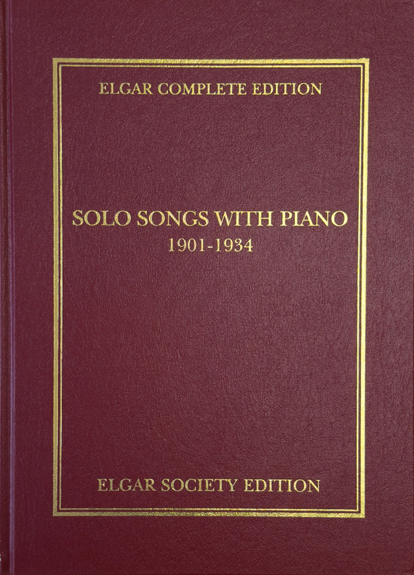 Solo songs with piano (1901?1934)