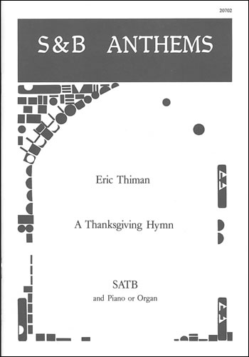A Thanksgiving Hymn