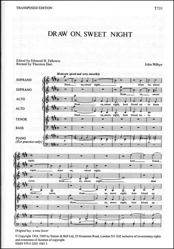 Draw on, sweet night