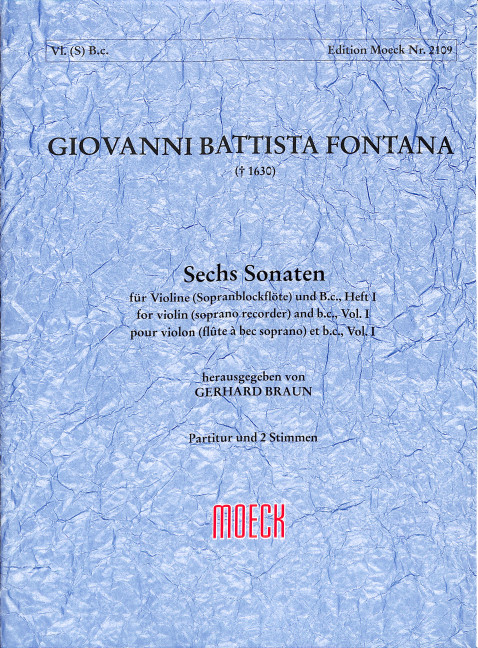 6 Sonaten Band 1 (Nr.1-2)