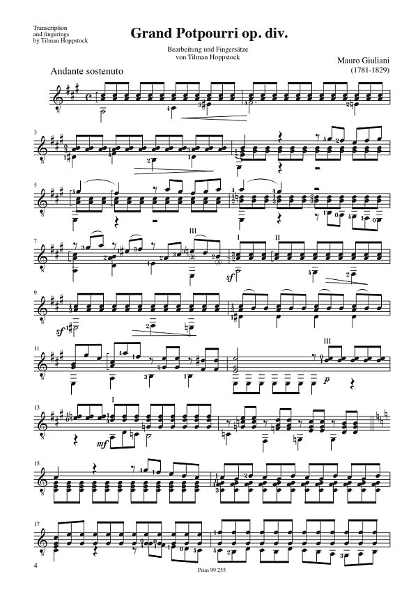 Grand Potpourri op. div.