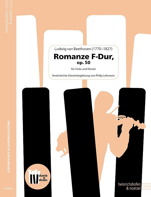 Romanze F-Dur op.50 (+QR-Codes)