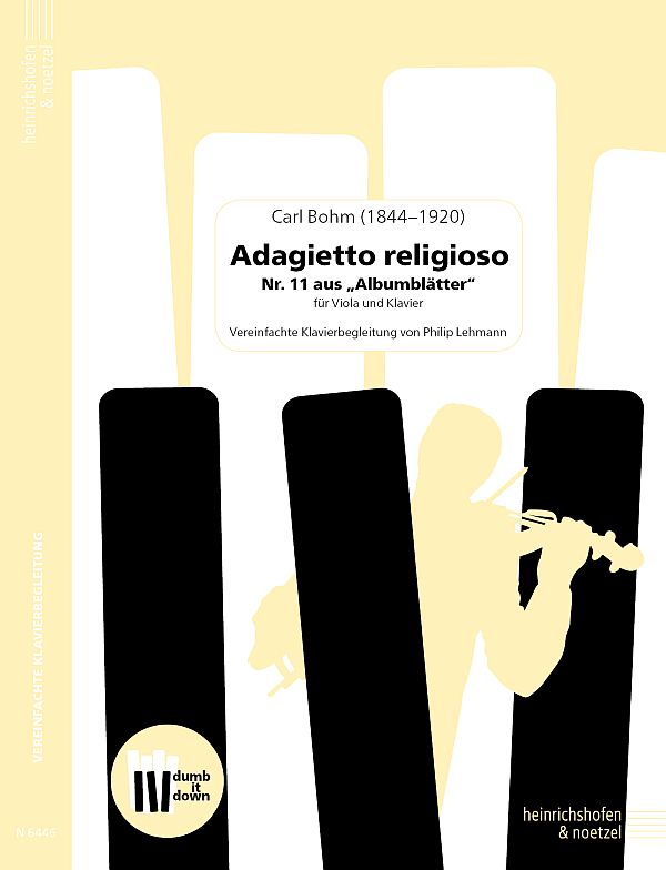 Adagietto religioso (Nr.11 aus "Albumblätter") (+QR-Codes)