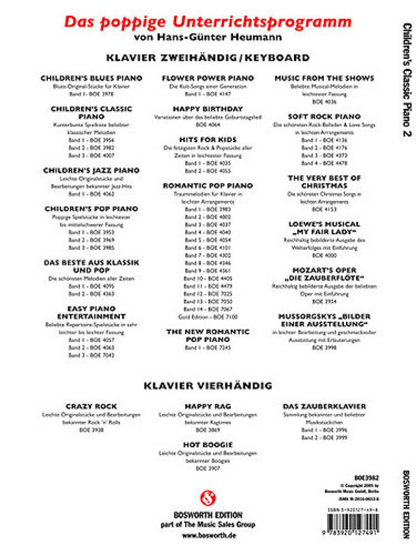 Children's Classic Piano Band 2