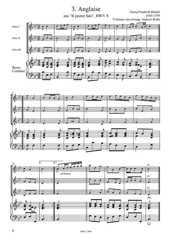 Music for Oboe Band