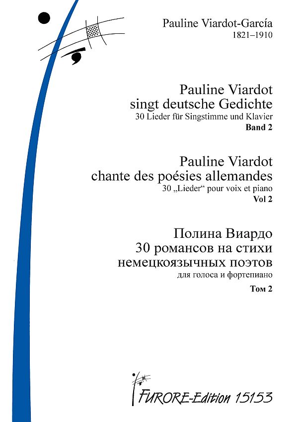 Pauline Viardot singt deutsche Gedichte Band 2