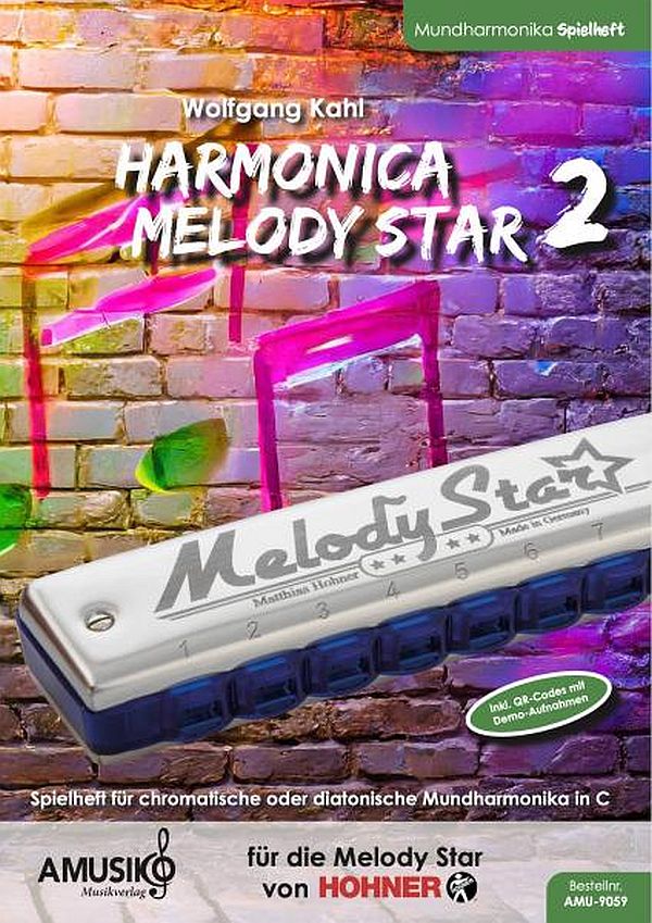 Harmonica Melody Star Vol. 2 (+QR-Codes)