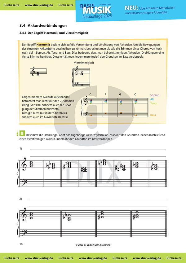 Basis Musik Jahrgangsstufe 7 (+Download)