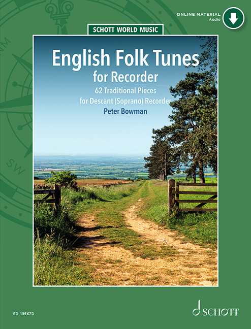 English Folk Tunes (+online audio):