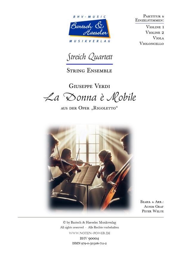 La Donna è mobile aus der Oper "Rigoletto"
