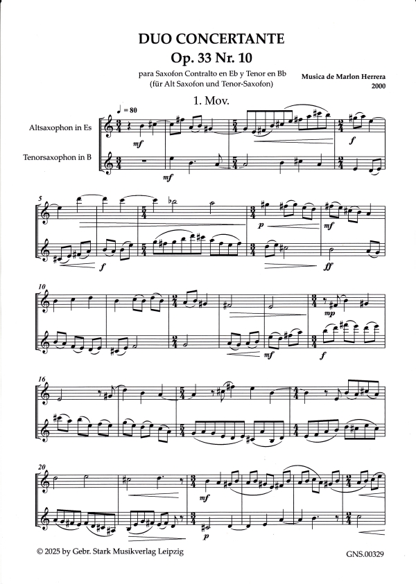 Duo concertante op.33 Nr.10