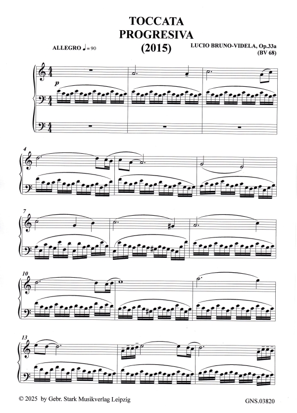 Toccata progresiva op.33a (2015)