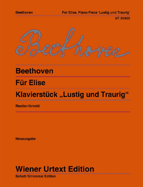 Für Elise WoO59 und Klavierstück "Lustig - Traurig" WoO54