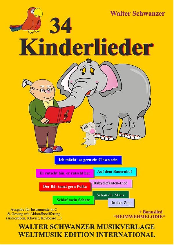 34 Kinderlieder