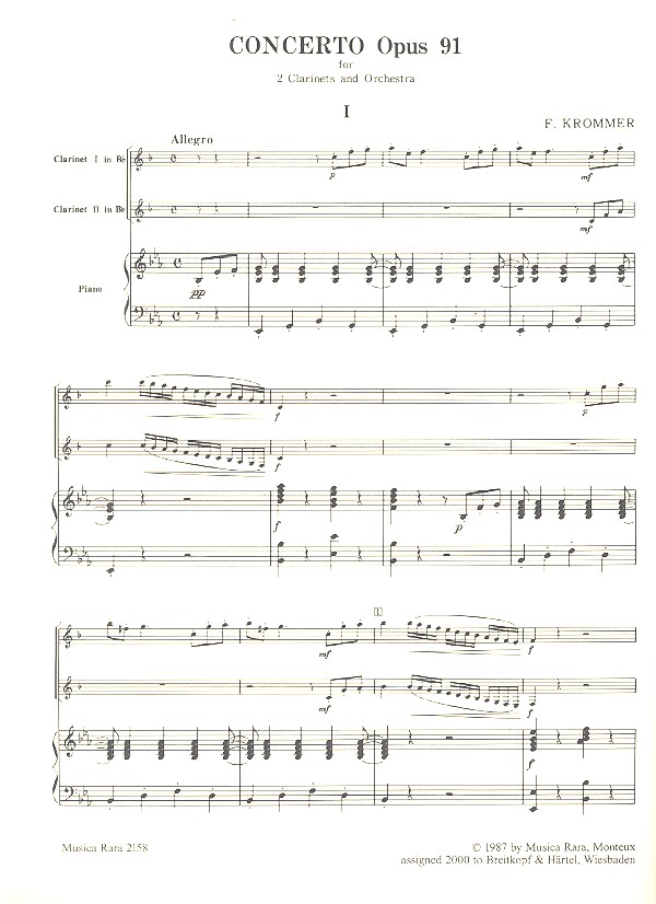 Concerto Es-Dur op.91
